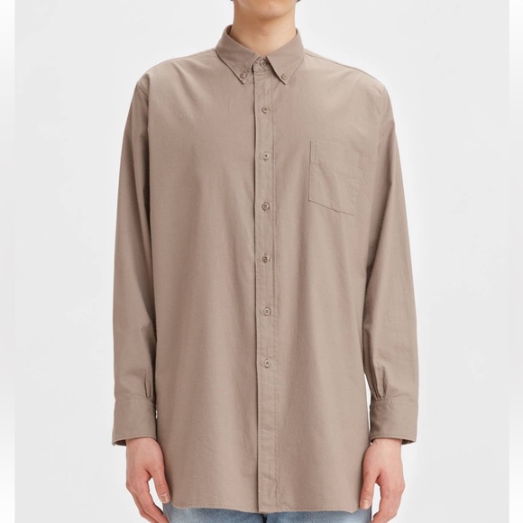 NWT | Levi’s Mens Long Button Up Shirt - Picture 6 of 8
